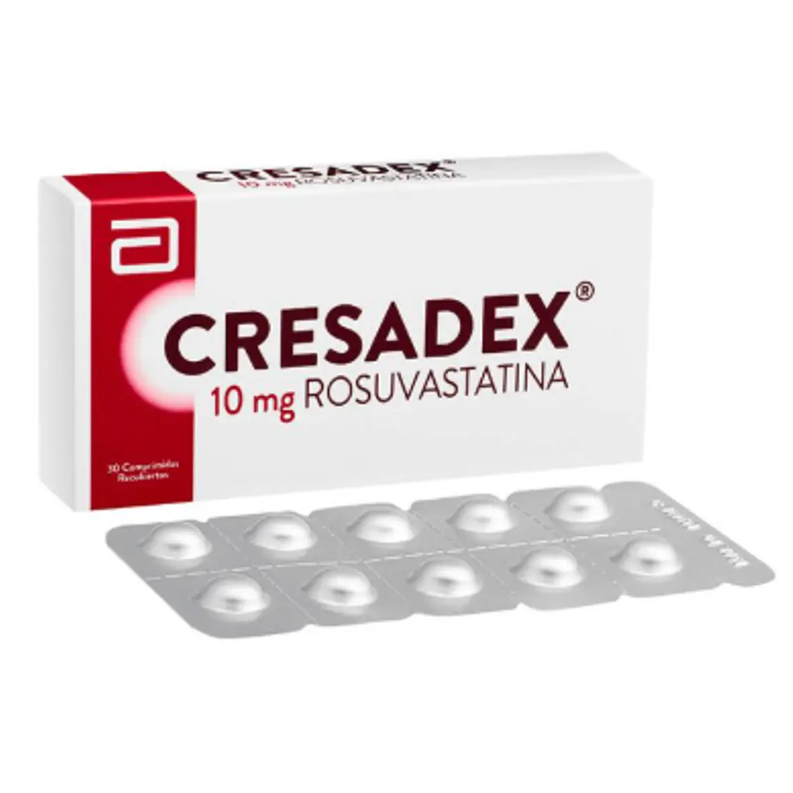 Cresadex Rosuvastatina 10 mg 30 Comprimidos recubiertos. 1