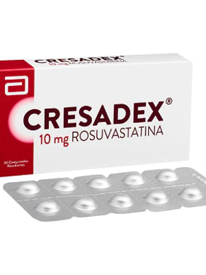 Cresadex Rosuvastatina 10 mg 30 Comprimidos recubiertos.