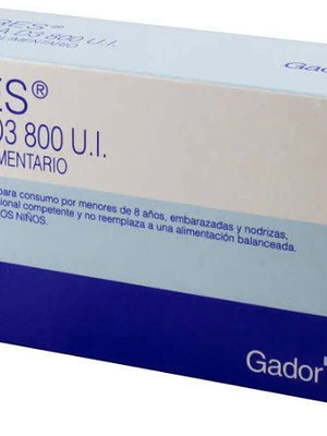 Detres Vitamina D3 800 U.I 30 Comprimidos.