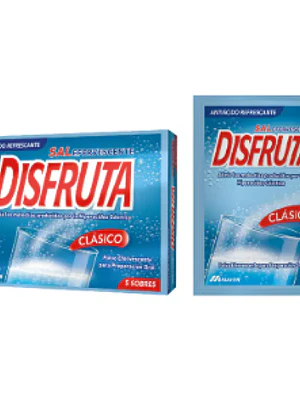 Disfruta Clásico Sal efervescentes 5 Sobres.