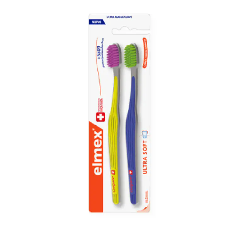 Cepillo dental Elmex Ultra soft 2 Unidades. 1