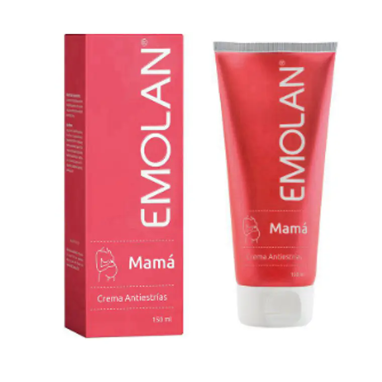 Emolan Mamá Crema Antiestrías 200 g. 1