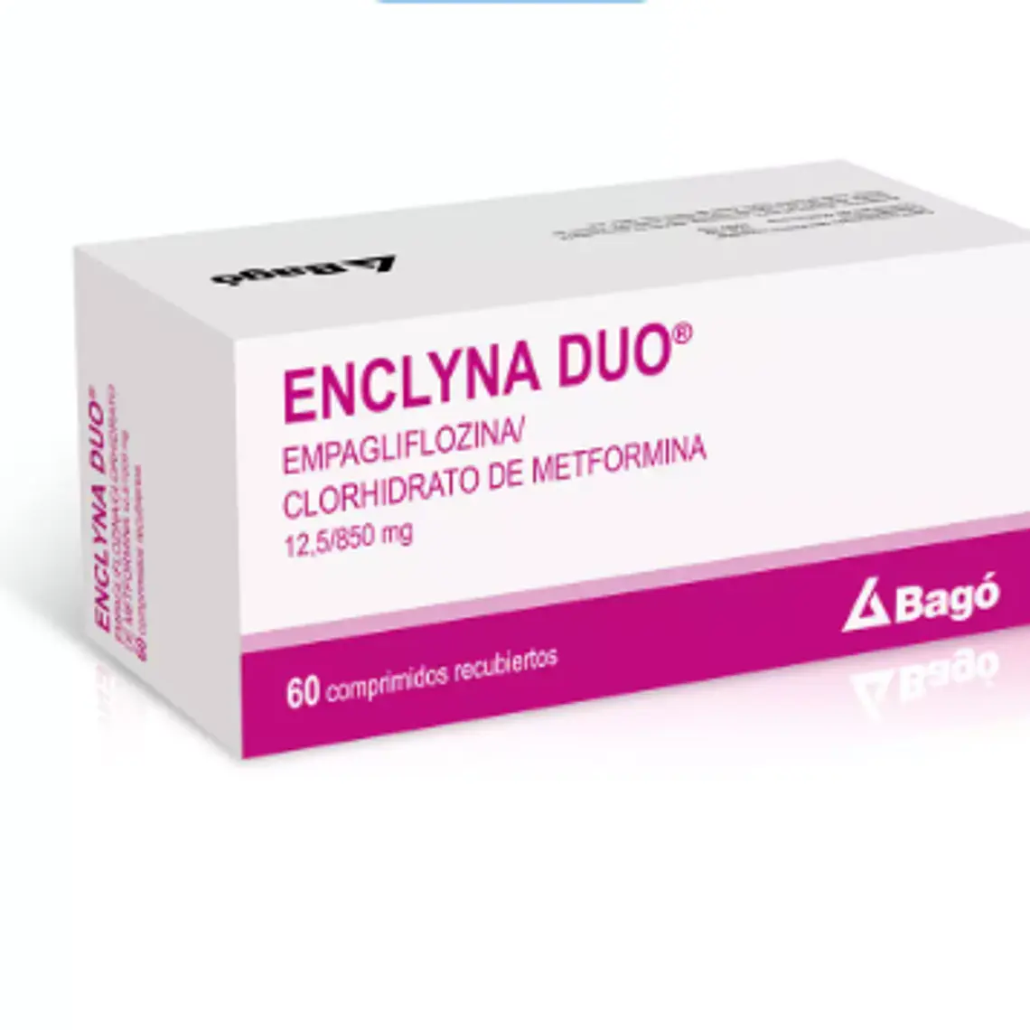Enclyna Duo 12,5/850 mg 60 Comprimidos recubiertos. 1