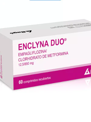 Enclyna Duo 12,5/850 mg 60 Comprimidos recubiertos.