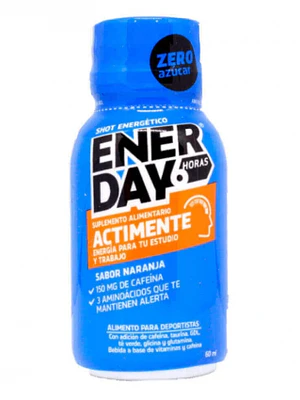 Enerday Shot energético actimente 60 ml.