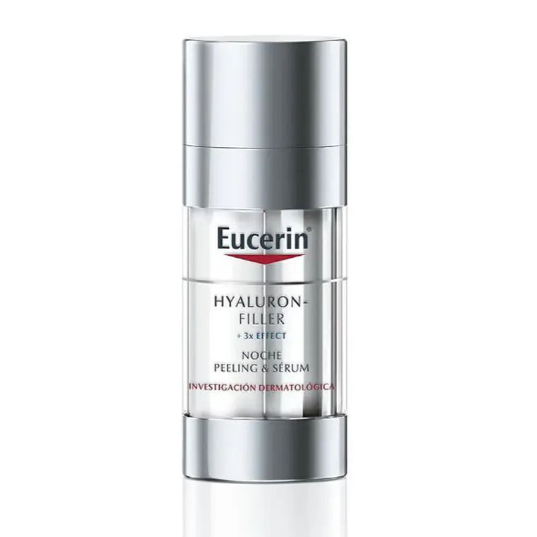 Eucerin Antiage Hyaluron Filler Peeling & Serum noche 30 ml. 1