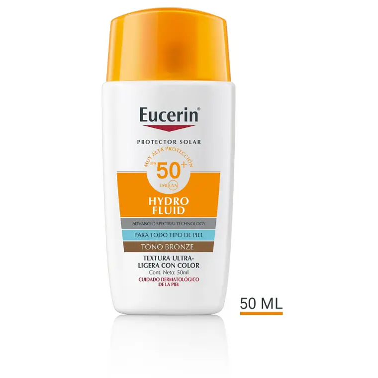 Eucerin Protector solar Hydro Fluid Ultraligero Bronze FPS50+ 50 ml. 1