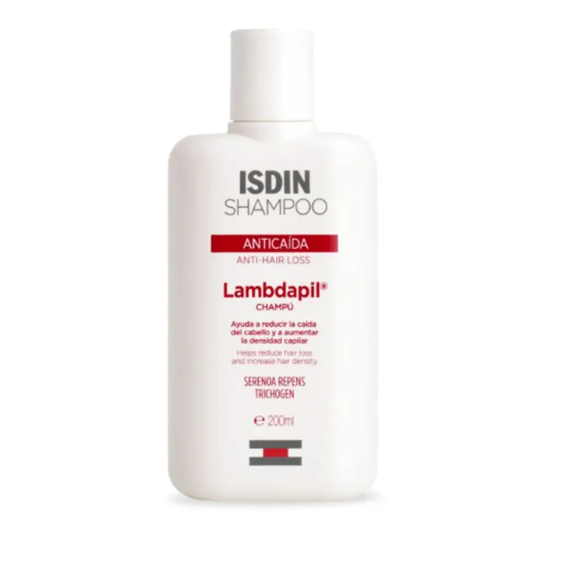 Lambdapil Champú Anticaída 200  ml. ISDIN 1