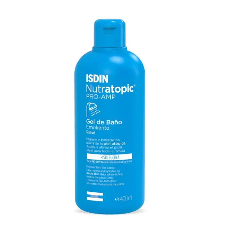 Nutratopic PRO-AMP Gel de baño 400 ml. ISDIN 1