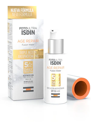 Fotoultra Age Repair Fluid Fusion Water SPF50+ 50 ml. ISDIN