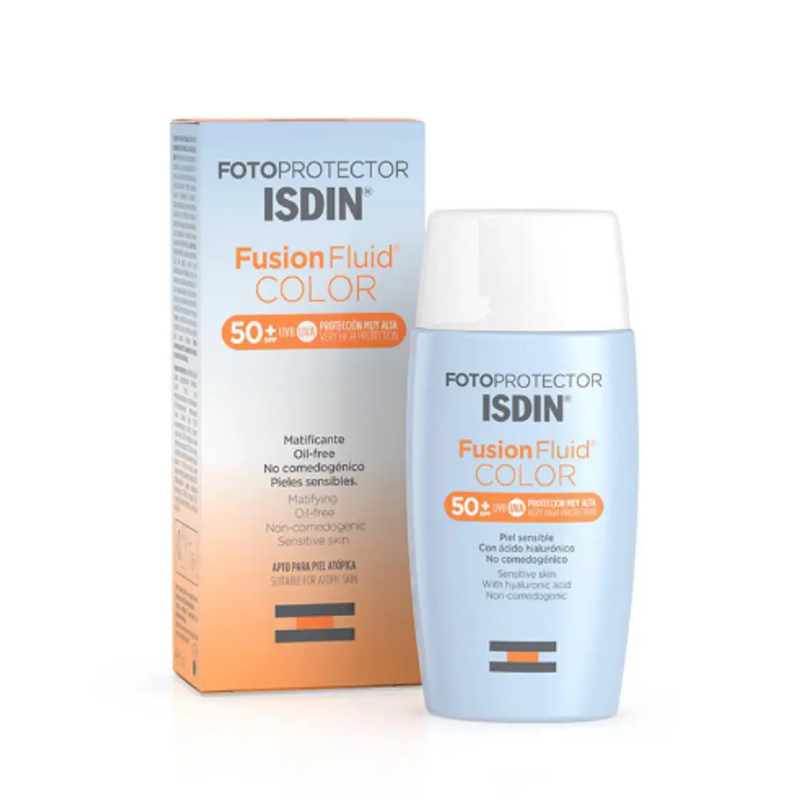 Fotoprotector Fusion Fluis Color FPS50+ 50 ml. ISDIN 1