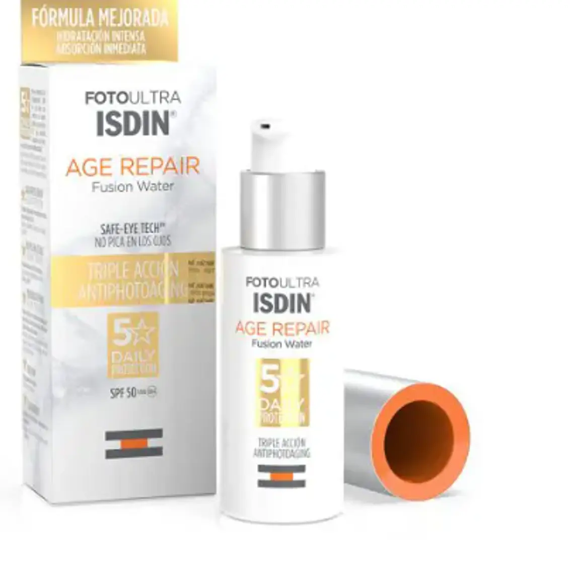 Fotoprotector Fotoultra Age Repair Fusion water Color SPF50 +50  ml. ISDIN 1