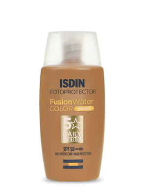Fotoprotector FPS50+ Fusion Water Magic Color Bronze 50 ml. ISDIN