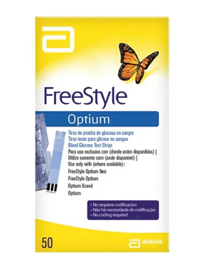 Freestyle Optium Neo Cintas de Glicemia 50 Unidades.