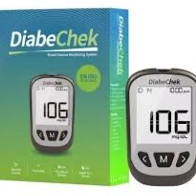 Glucómetro Kit Glicemia Diabechek + 25 Cintas. 1