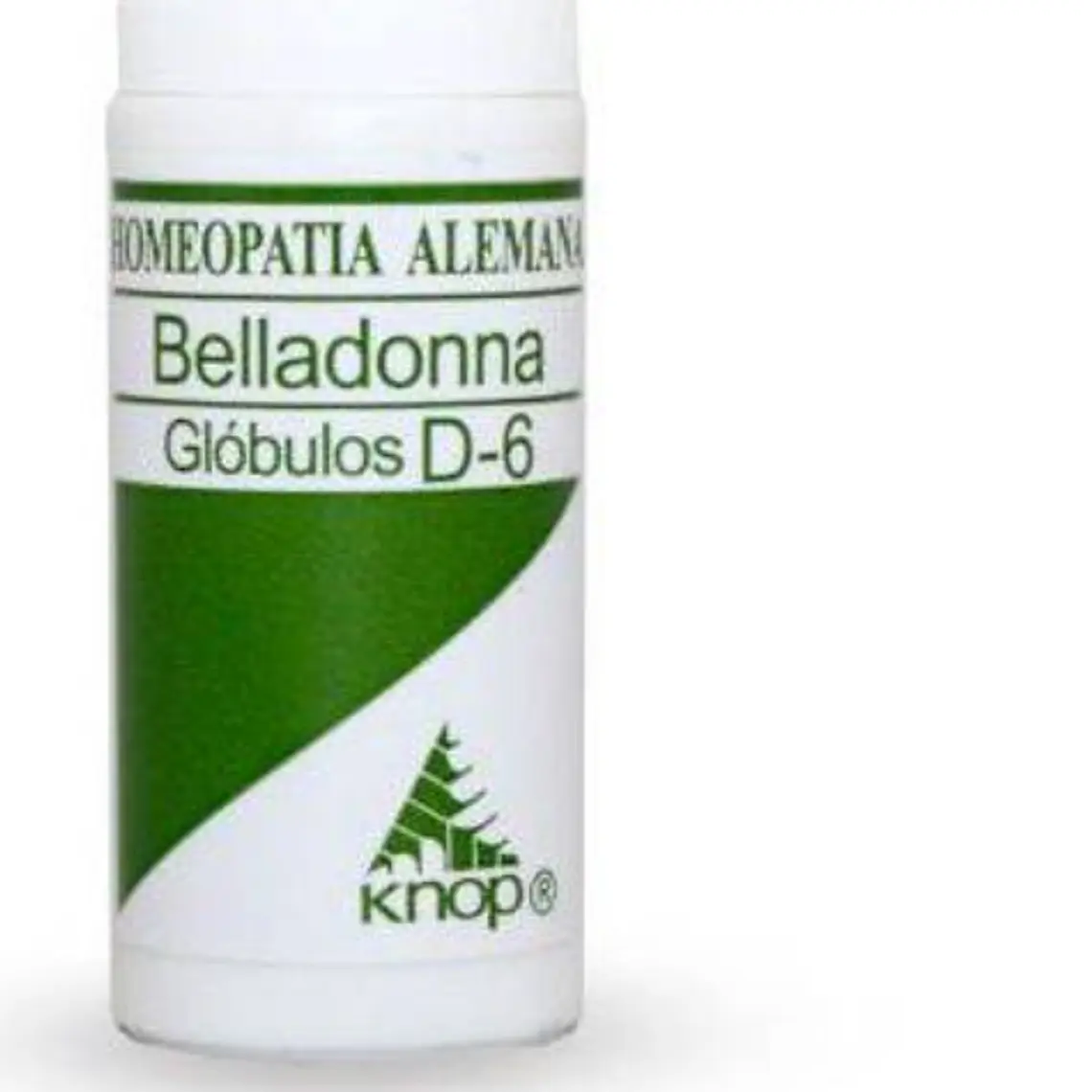 Glóbulo D-6 Belladona. Knop 1