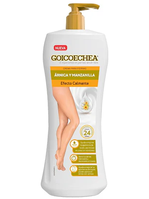 Goicoechea Crema para piernas Árnica y manzanilla 1 Litro.