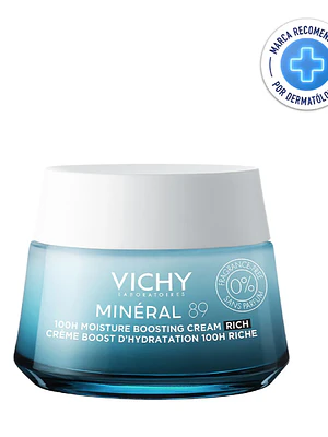 Mineral 89 Crema Rich 100 H 50 ml. Vichy