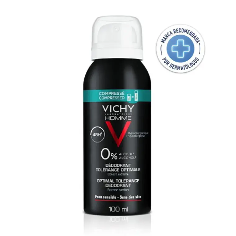 Desodorante Homme Tolerancia óptima 100 ml. Vichy 1