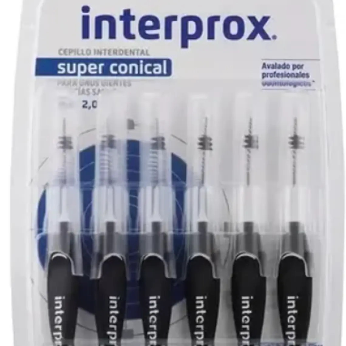Cepillos interdentales Interprox Super conical 6 Unidades. 1