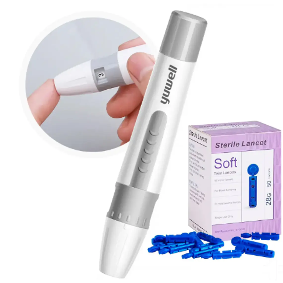 Lancetero Diabemed por 1 (Dm) 1