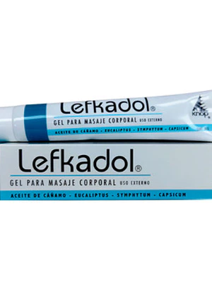 Lefkadol Gel para masaje corporal  50 g. Knop