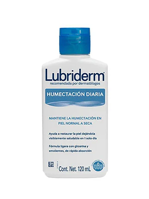 Lubriderm Humectación diaria Crema corporal 120 ml.