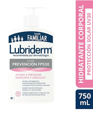 Lubriderm Prevención FPS30 Hidratante corporal 400 ml.