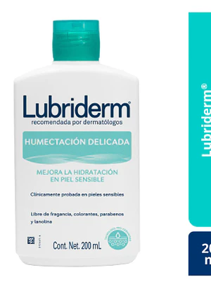 Lubriderm Humectación delicada Crema corporal 200 ml.