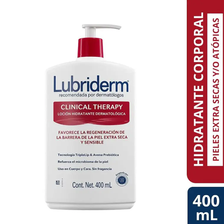 Lubridem Clinical Therapy Loción corporal 400 ml. 1