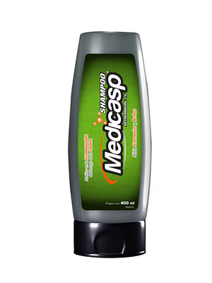 Medicasp Shampoo Ketoconazol 1 % Anticaspa 400 ml.