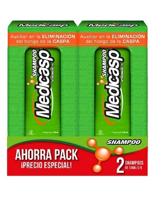 Medicasp Pack Shampoo 130 ml 2 Unidades.