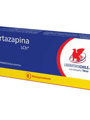 Mirtazapina (B) 15 mg 30 Comprimidos recubiertos.
