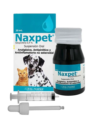 Naxpet suspensión oral 0,4% frasco de 20 ml