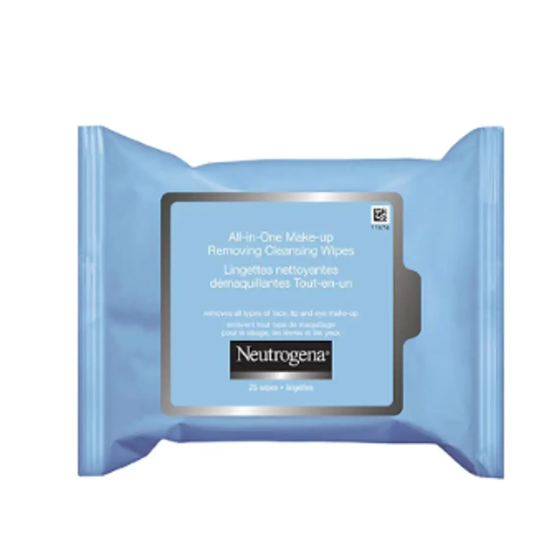 Neutrogena Toallitas desmaquillante Blue Line  25 Unidades. 1