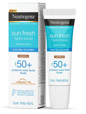 NEUTROGENA SUN FRESH HYDRO BOOST FPS 50+ TONO OSCURO