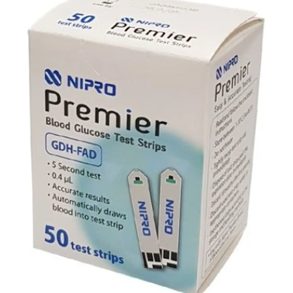 Nipro Premier Tiras Box Of X 50 Und 1