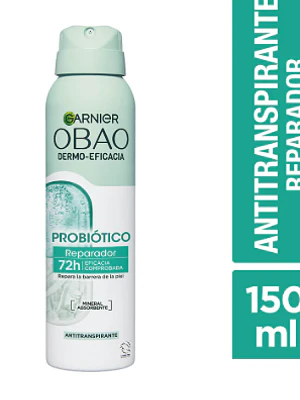 Obao Desodorante Dermo Probiotico Woman Spray X 150 Ml