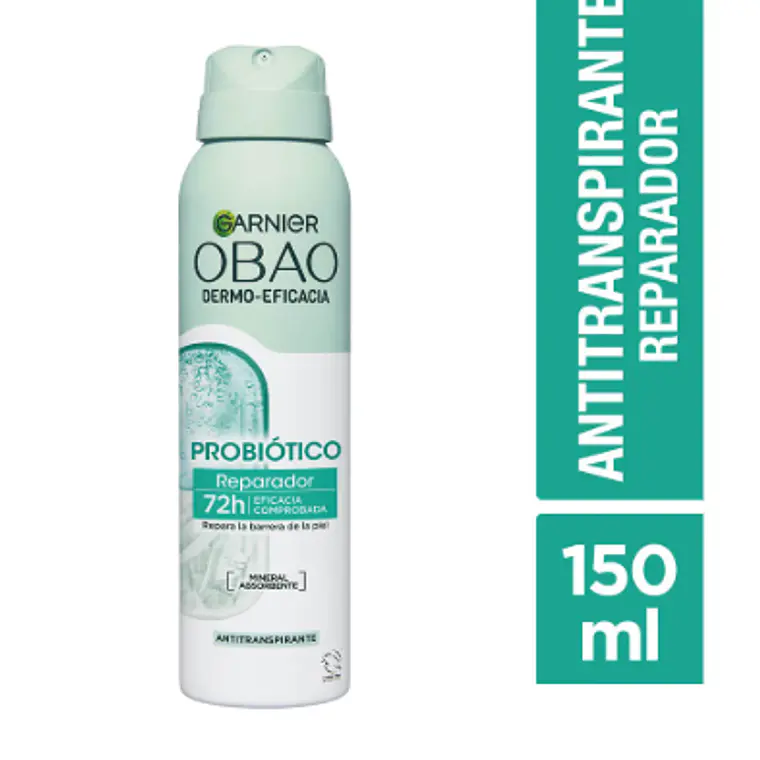 Obao Desodorante Dermo Probiotico Woman Spray X 150 Ml 1