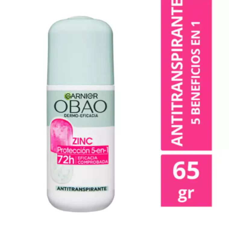 Obao Desodorante Rollon Mujer Zinc 1