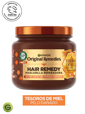 Original Remedies Crema Trat Tesoros De Miel X 340 Ml