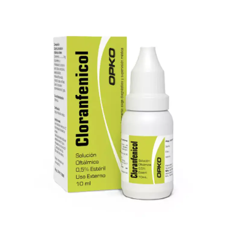 Cloranfenicol 0,5 % Solución oftálmica  10 ml. 1