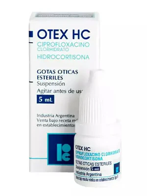 Otex Hc Sol Oto por 5  ml