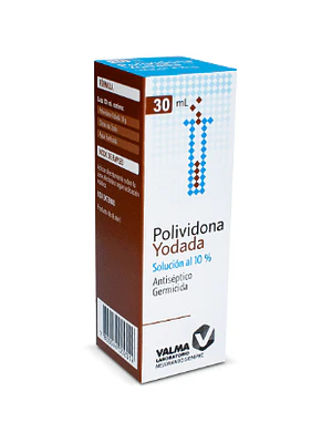 Polividona Yodada 10 % 30 ml. Valma