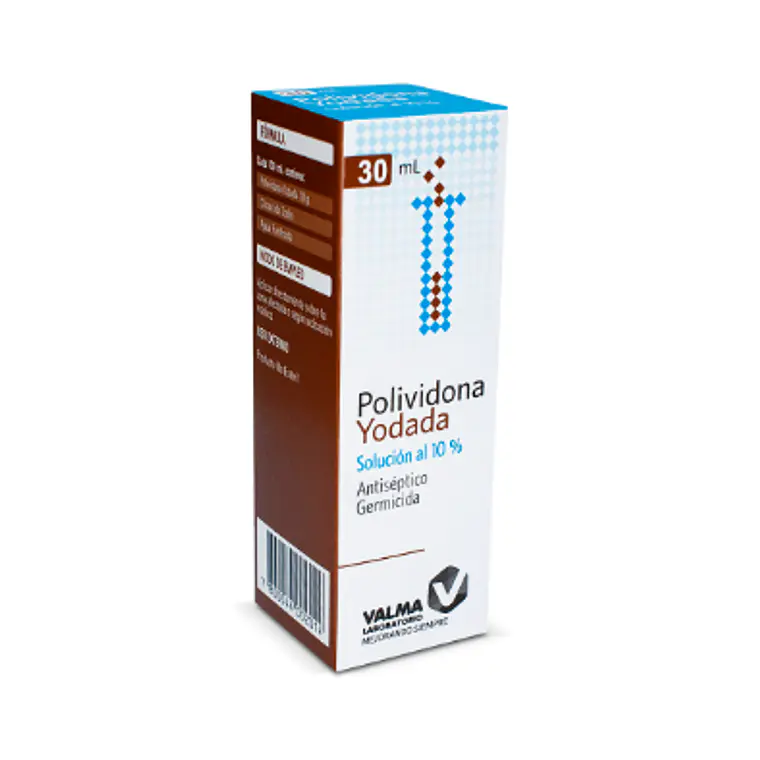 Polividona Yodada 10 % 30 ml. Valma 1