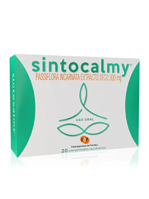 Sintocalmy Passiflora 300 mg 20 Comprimidos recubiertos.