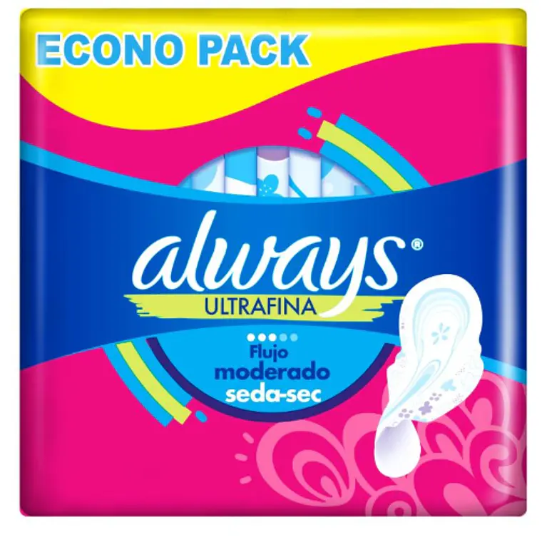Always Toalla Ultrafina Malla diurna Flujo moderado 24 Unidades. 1