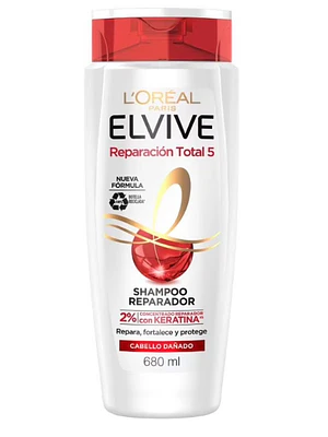 Elvive Shampoo Reparación total 5 680 ml. L'oréal