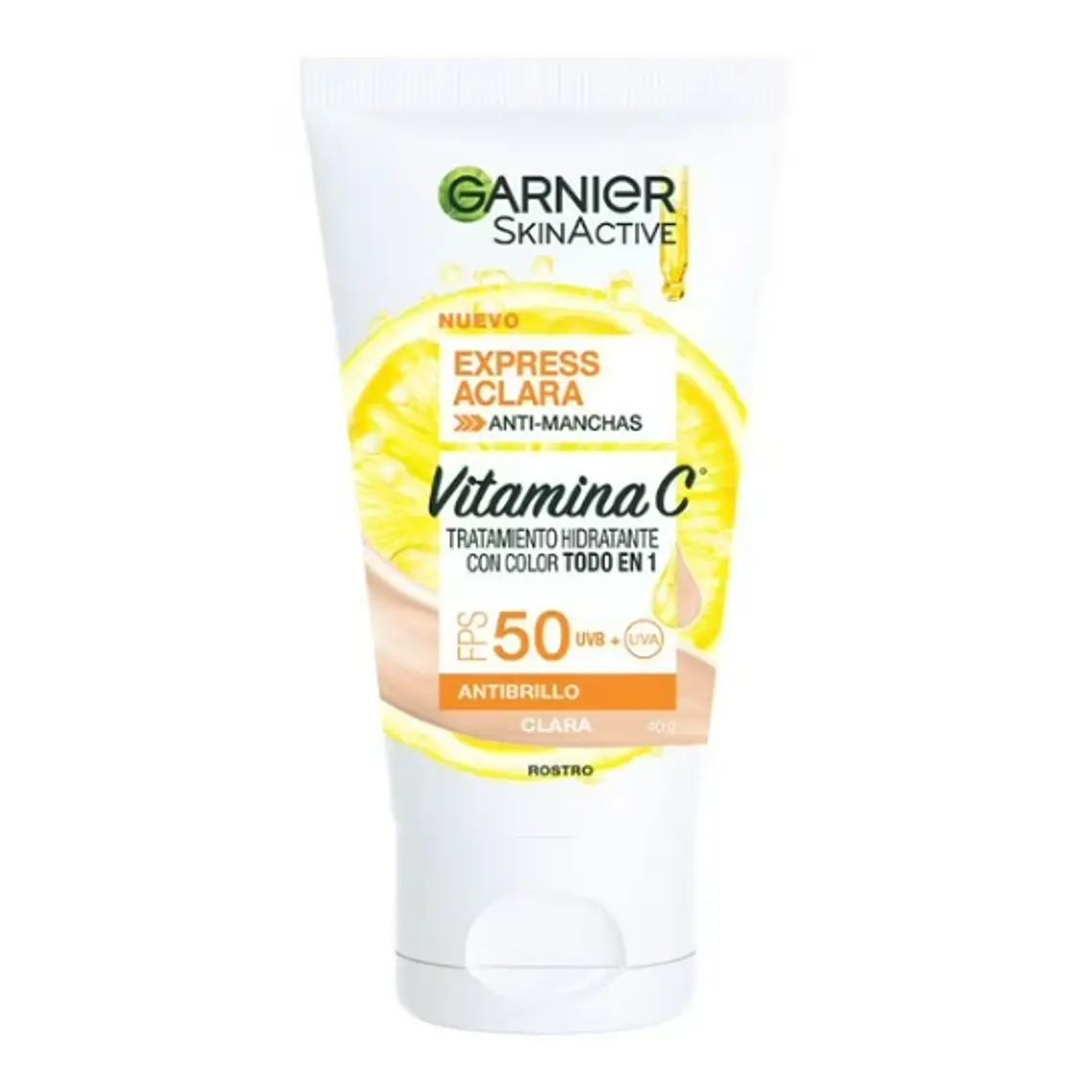 Garnier Skin Active Crema Express aclara Color claro 40 g. 1