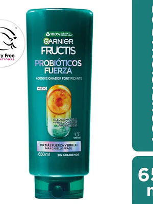 Garnier Fructis Acondicionador Probióticos fuerza 650 ml.